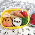 2525招き猫's cooksnap of when they made 星のカービィ　キャラ弁（３キャラ）.