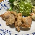 北京パンダ's cooksnap of when they made 油はフライパン5mm！鶏もも肉の塩唐揚げ.