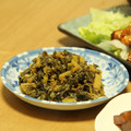 kikikko's cooksnap of when they made エコエコクッキング※大根の葉のゴママヨ和え※.