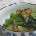 umemodoki's cooksnap of when they made 小松菜と油揚げの煮浸し☆.