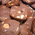 かな３＊'s cooksnap of when they made アーモンドチョコクッキー.
