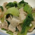 たよたひママ's cooksnap of when they made チンゲン菜と豚肉のオイスター炒め.