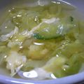 和歌子ちゃん's cooksnap of when they made ヘルシー！春キャベツの卵とじ汁！.