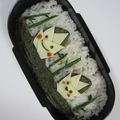 hirotofumi's cooksnap of when they made キャラ弁☆たけのこちゃん弁当♪.