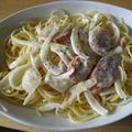 チヒナコ's cooksnap of when they made 簡単♪アレンジ自由なクリームパスタ☆.