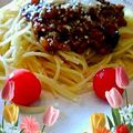うれはれ's cooksnap of when they made 市販のミートソースを美味しく☆.