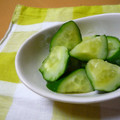 ゆめぽっこ's cooksnap of when they made ささっと漬物?!さっぱりにんにくきゅ-☆.