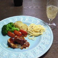 nrhp10's cooksnap of when they made 豚のウスターソース煮込み.