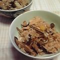 時花菜's cooksnap of when they made 山菜まぜご飯.