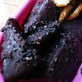 しあわせな食卓's cooksnap of when they made 和だけど・・こんにゃくの赤ワイン煮♪.