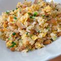 まいこんぐ＊'s cooksnap of when they made 家族喜ぶ♪旨い！わが家の納豆チャーハン☆.