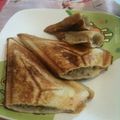 あやこ６１'s cooksnap of when they made ★フライパンDEバナナトースト★.