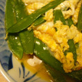 みかん主婦's cooksnap of when they made ◆簡単☆絹さや（さやえんどう）の卵とじ◆.