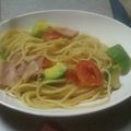 チャタうに太's cooksnap of when they made 簡単(^^)アボカドとベーコンのパスタ.