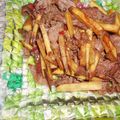 ayadong's cooksnap of when they made さつまいもきんぴら.