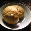 かな３＊'s cooksnap of when they made お店のもちふわ☆黒豆黒糖蒸しパン.