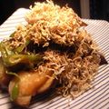 tomokoshiawase's cooksnap of when they made シラスなナスピー★.