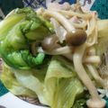 ミルク１８'s cooksnap of when they made まるごとレタス鍋.