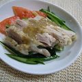 ぴーぽーバーバ's cooksnap of when they made チン！ de 蒸し鶏♪.