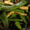 はっぴーはりぼ's cooksnap of when they made いんげんとえりんぎの☆胡麻和え.