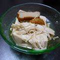 ガメコ's cooksnap of when they made 高野豆腐とエノキの簡単煮(^・^).