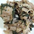 sayahk's cooksnap of when they made 豚しそ。材料は２つだけ!!!.