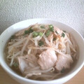 ねっちゃんっ's cooksnap of when they made スタミナ風♪豚玉もやしスープ.