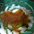 450μmの天体観測's cooksnap of when they made ヘルシー◎豚肉ときゅうりの酢の物.