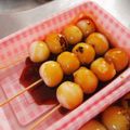 chakapon's cooksnap of when they made みたらし団子♪.