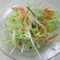 あっこ姉's cooksnap of when they made 春色☆うどの和風サラダ～ひたすら千切り!.
