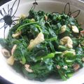 uuurarannn's cooksnap of when they made ホウレン草、椎茸、ツナの和え物.