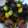 えりたれ's cooksnap of when they made お子様向け✿ソーセージ入りひじき煮.