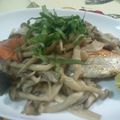 サルバ閣下's cooksnap of when they made 野菜いっぱい鮭の味噌バター焼き.