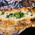 みさっさン's cooksnap of when they made 栃尾揚げの【ネギ味噌マヨピザ】.