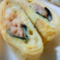 ゆずぽむ's cooksnap of when they made 豪華♡だしまき卵（明太子、チーズ入り）.