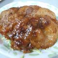 honeymit's cooksnap of when they made こっくり甘辛の豚の生姜焼き.