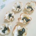 ♡ﾏｲﾏｲ♡'s cooksnap of when they made 餃子の皮で黒豆チーズ☆彡.