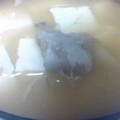 わんにゃ♪'s cooksnap of when they made サバ缶と竹の子のみそ汁.