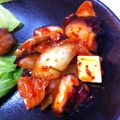 りいふ's cooksnap of when they made おつまみに♪タコとチーズのキムチ和え.