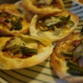 ガミさち's cooksnap of when they made ♪餃子の皮が余ったら･･･ひとくちピザ♪.