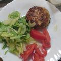 かずぅマム's cooksnap of when they made まぐろと大豆で脳力UPハンバーグ.