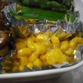 太郎と花子と私's cooksnap of when they made 簡単！しいたけのマヨコーン焼き(^-^).