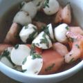 ちなごん♪'s cooksnap of when they made 青じそ香るトマト＆モッツァレラ.