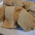 ブーまんま's cooksnap of when they made ヘルシーおやつ★超簡単八つ橋風♪.