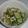 白ブタちゃん's cooksnap of when they made きゅうりとちくわの酢の物.