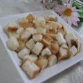 miyuki12's cooksnap of when they made 焼くだけ簡単♪ヘルシー♬我が家のクルトン.