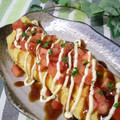 ＊sanacchi＊'s cooksnap of when they made ◆ふっくらとんぺい焼き～トマトのせ◆.
