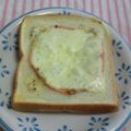 ゆみらんたん's cooksnap of when they made ハムチー☆トースト.