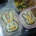 めそ。's cooksnap of when they made ありがとウサギ～♪（キャラ弁）.
