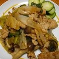 acomomo's cooksnap of when they made とんかつ屋の味　豚肉と白ねぎのポン酢炒め.